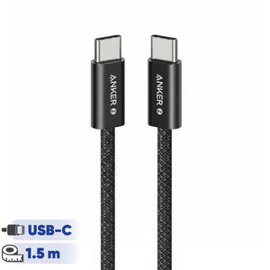 کابل تبدیل USB-C به USB-C انکر مدل A8060 طول 1.5 متر