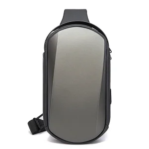 کوله تک بند ضد آب یو اس بی دار بنج BANGE BG-7256 Men Chest Bag Waterproof