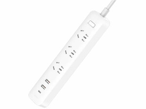 چند راهی 3 سوکت، 2 یو اس بی و 1 تایپ سی شیائومی  Xiaomi XMCXB05QMN Power Strip 1Type C 2USB 3 Power Socket