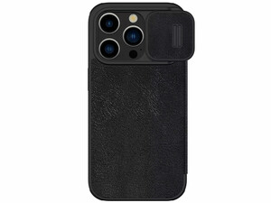 کیف کویین آیفون 15 پرو مکس نیلکین Nillkin Apple iPhone 15 Pro max Qin Pro leather case