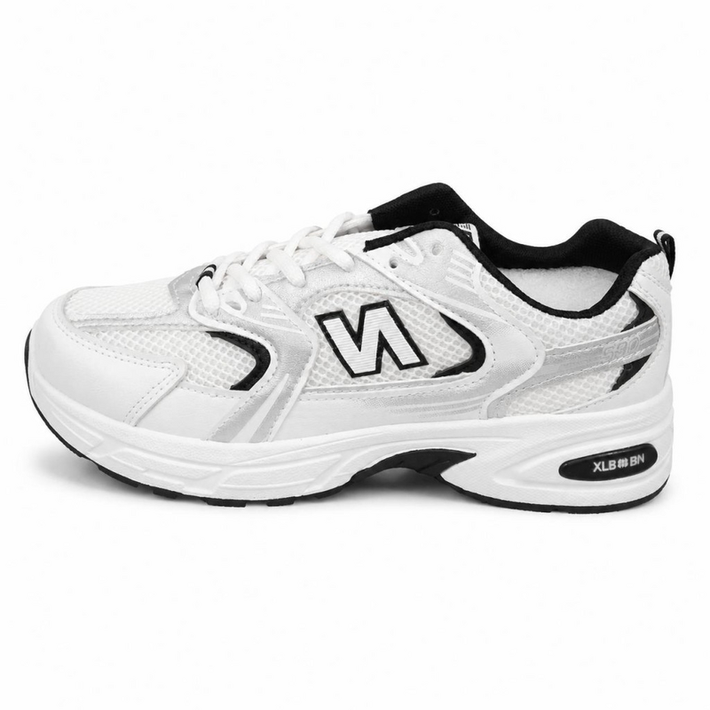 کتانی زنانه نیوبالانس  سفید مشکی  New Balance