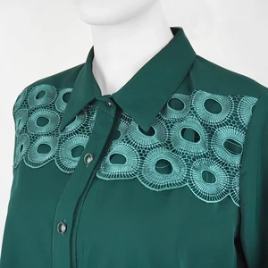 شومیز زنانه سرشانه طرحدار
