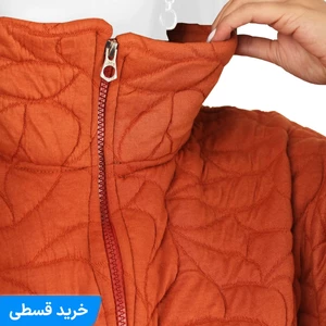 سویشرت یقه شکاری زنانه