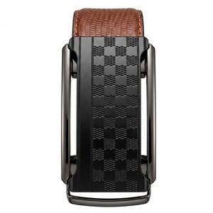 کمربند مردانه ریلی چرم طبیعی مدل Lizard Leather
