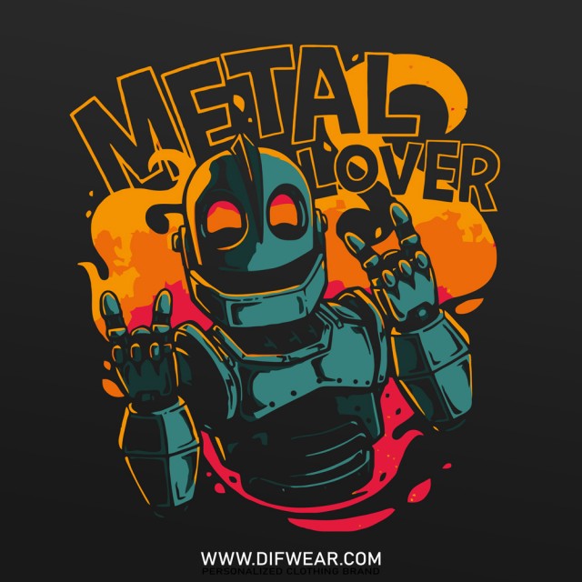 تیشرت Metal Lover