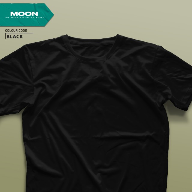 تیشرت طرح انتخابی MOON-XL52.72-BLACK