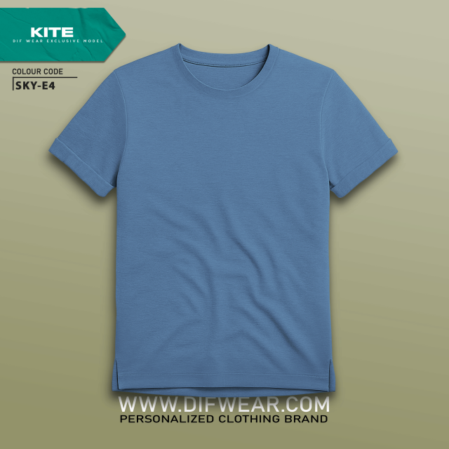 تیشرت طرح انتخابی KITE-XL52.74-SKY-D4