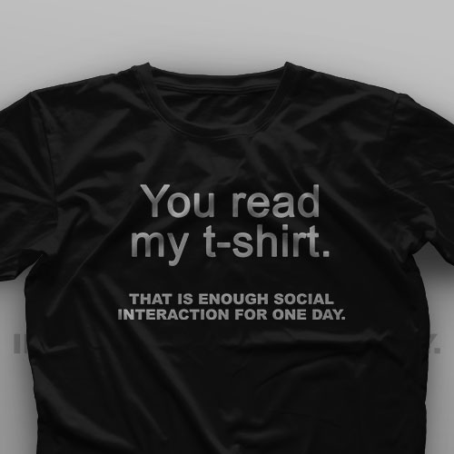 تیشرت You Read My T-Shirt