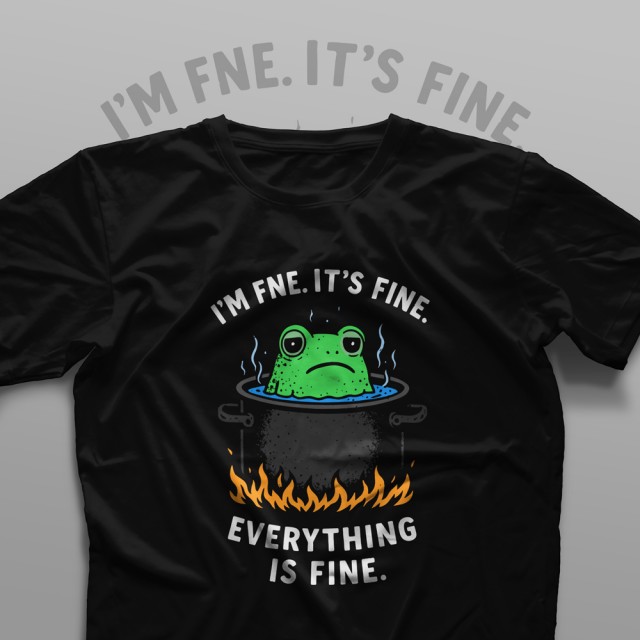 تیشرت I'm Fine #20