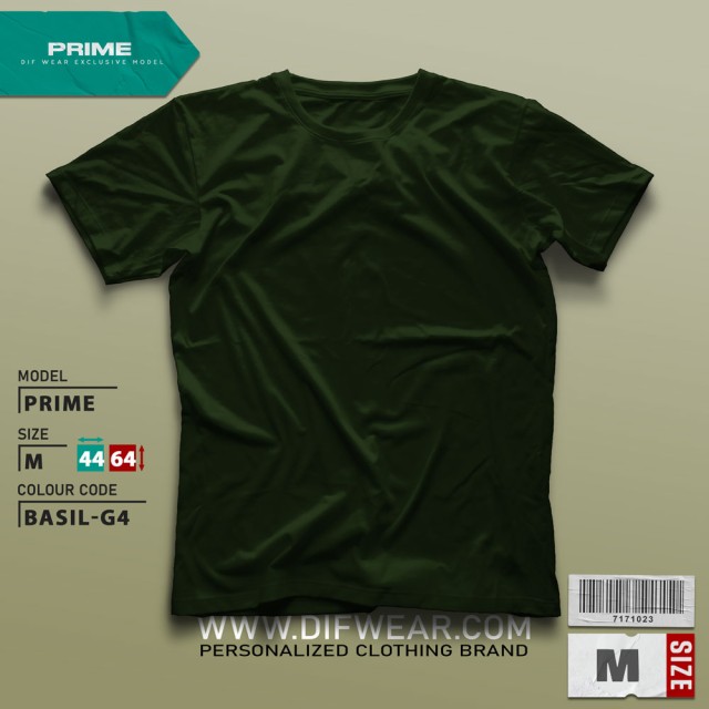 تیشرت طرح انتخابی PRIME-M-INDIGO-K4
