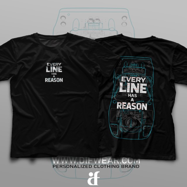 تیشرت Every Line Has a Reason