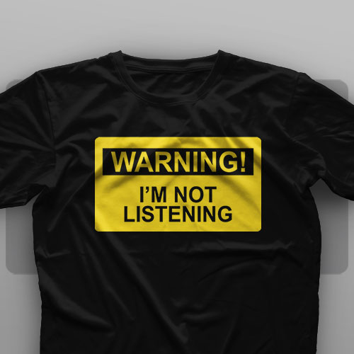 تیشرت Warning #2