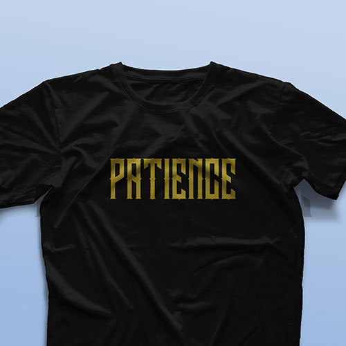 تیشرت Patience #1