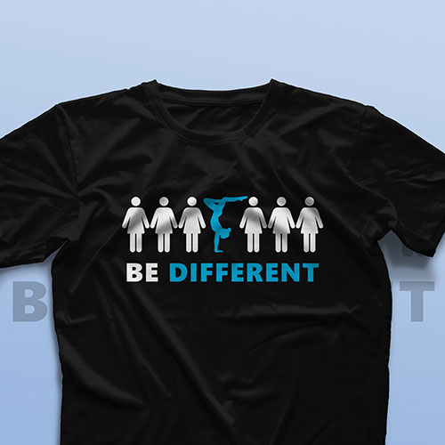 تیشرت Gymnastic: Be Different #2