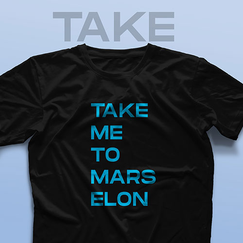 تیشرت Take Me To Mars