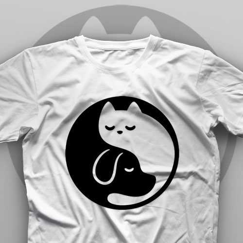 تیشرت Yin And Yang Cat #2
