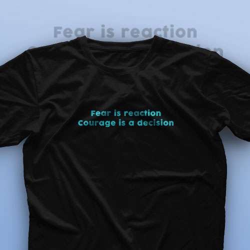 تیشرت Fear and Courage