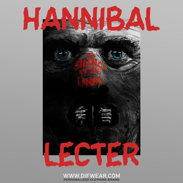 تیشرت The Silence of the Lambs #10