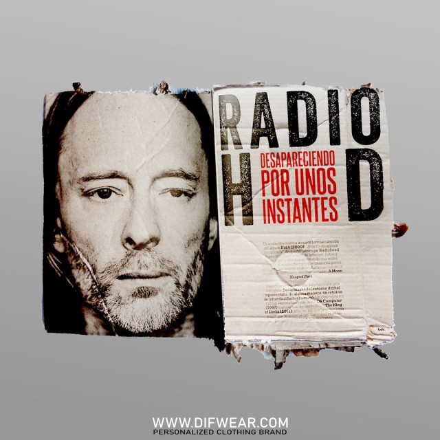 تیشرت Radiohead #26