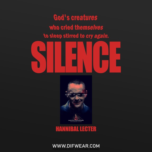 تیشرت The Silence of the Lambs #11