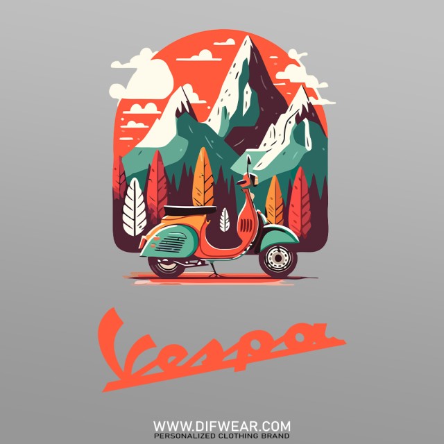 تیشرت Vespa #17