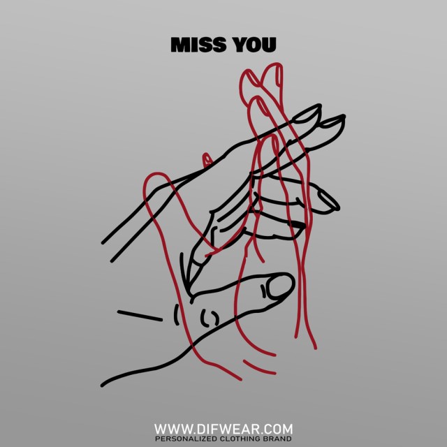 تیشرت Miss You #1