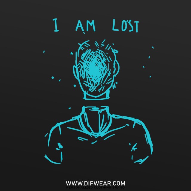 تیشرت I'm Lost #2
