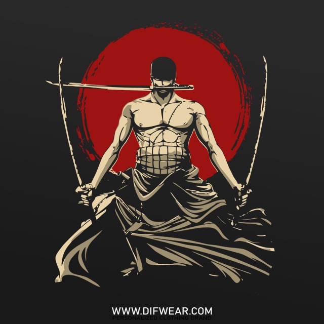 تیشرت One Piece: Roronoa Zoro #3