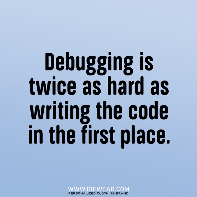 تیشرت Debugging