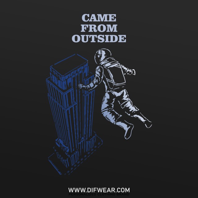 تیشرت Came From Outside