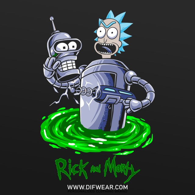 تیشرت Rick and Morty #57