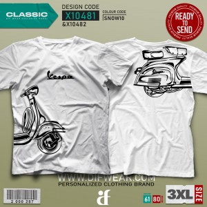 تیشرت (3XL CLASSIC) Vespa #30