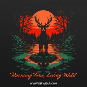 تیشرت Night Deer #5