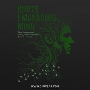 تیشرت Root Embracing Mind