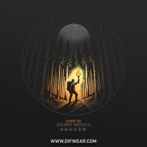 تیشرت Lost in Silent Woods
