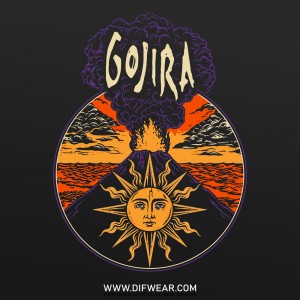 تیشرت Gojira #1