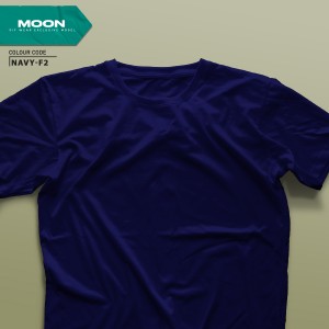 تیشرت طرح انتخابی MOON-3XL59.78-NAVY-F2