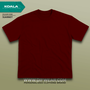 تیشرت طرح انتخابی KOALA-3XL62.80-GARNET-C2