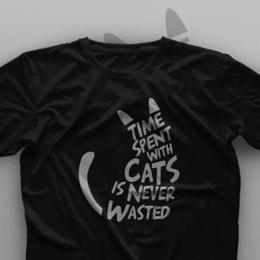 تیشرت Time Spend With Cats