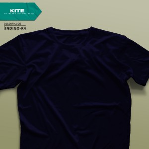 تیشرت طرح انتخابی KITE-L51.70-INDIGO-K4