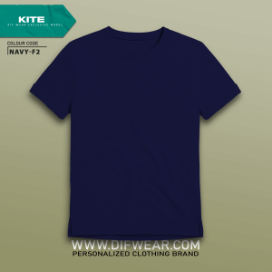 تیشرت طرح انتخابی KITE-XXL57.78-NAVY-F2