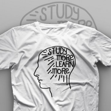 تیشرت Study More, Learn More
