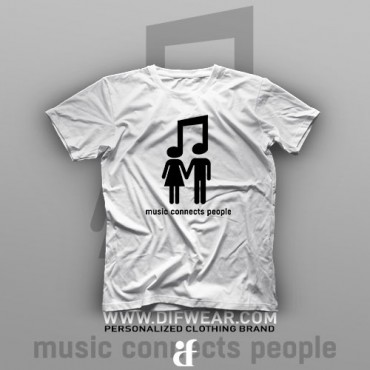 تیشرت Music Connects People #1