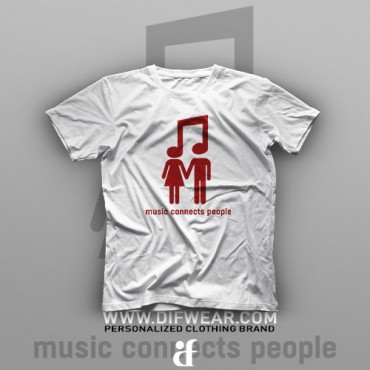 تیشرت Music Connects People #1