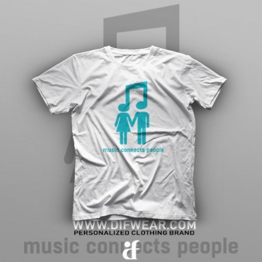 تیشرت Music Connects People #1