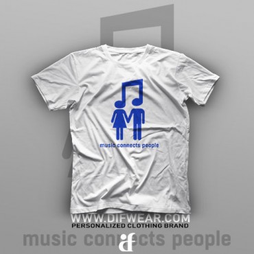 تیشرت Music Connects People #1