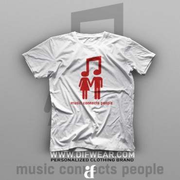 تیشرت Music Connects People #1