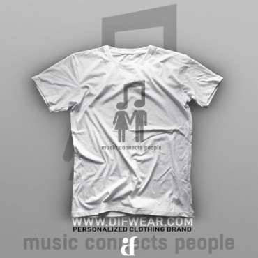 تیشرت Music Connects People #1