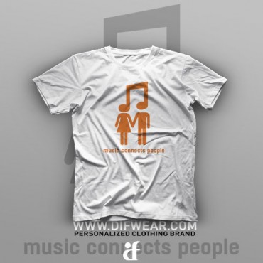 تیشرت Music Connects People #1