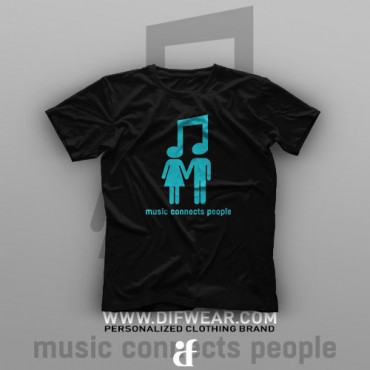 تیشرت Music Connects People #1